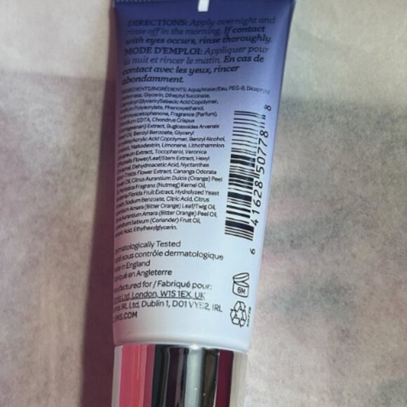 NEW Elemis Peptide4 Plumping Pillow Facial Hydrating Facial Sleep Mask 15 ml - Picture 4 of 4